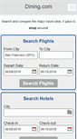 Mobile Screenshot of dining.com